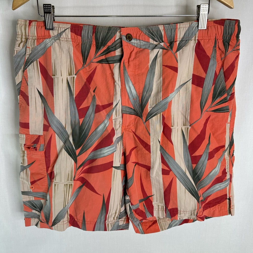 Tommy Bahama men’s Sz M multi colored Tropical swimming trunks P0